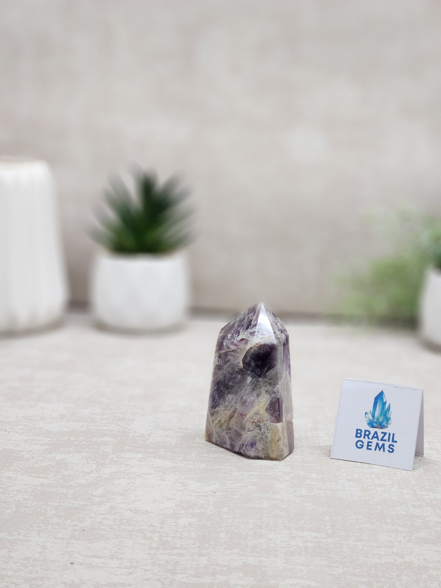 Amethyst Chevron Point