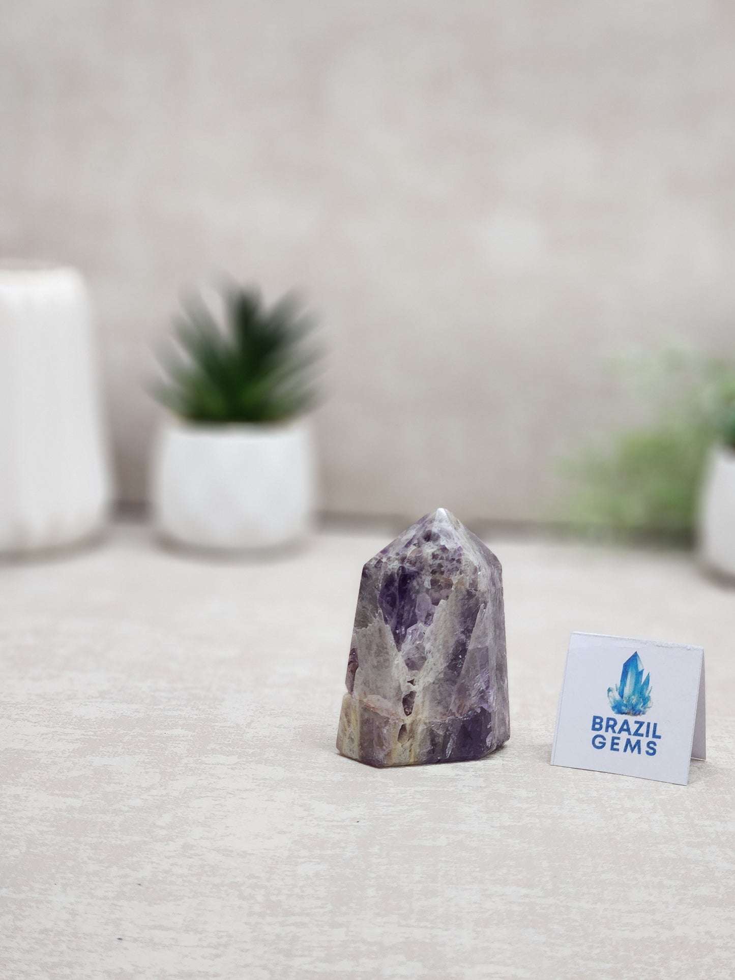Amethyst Chevron Point