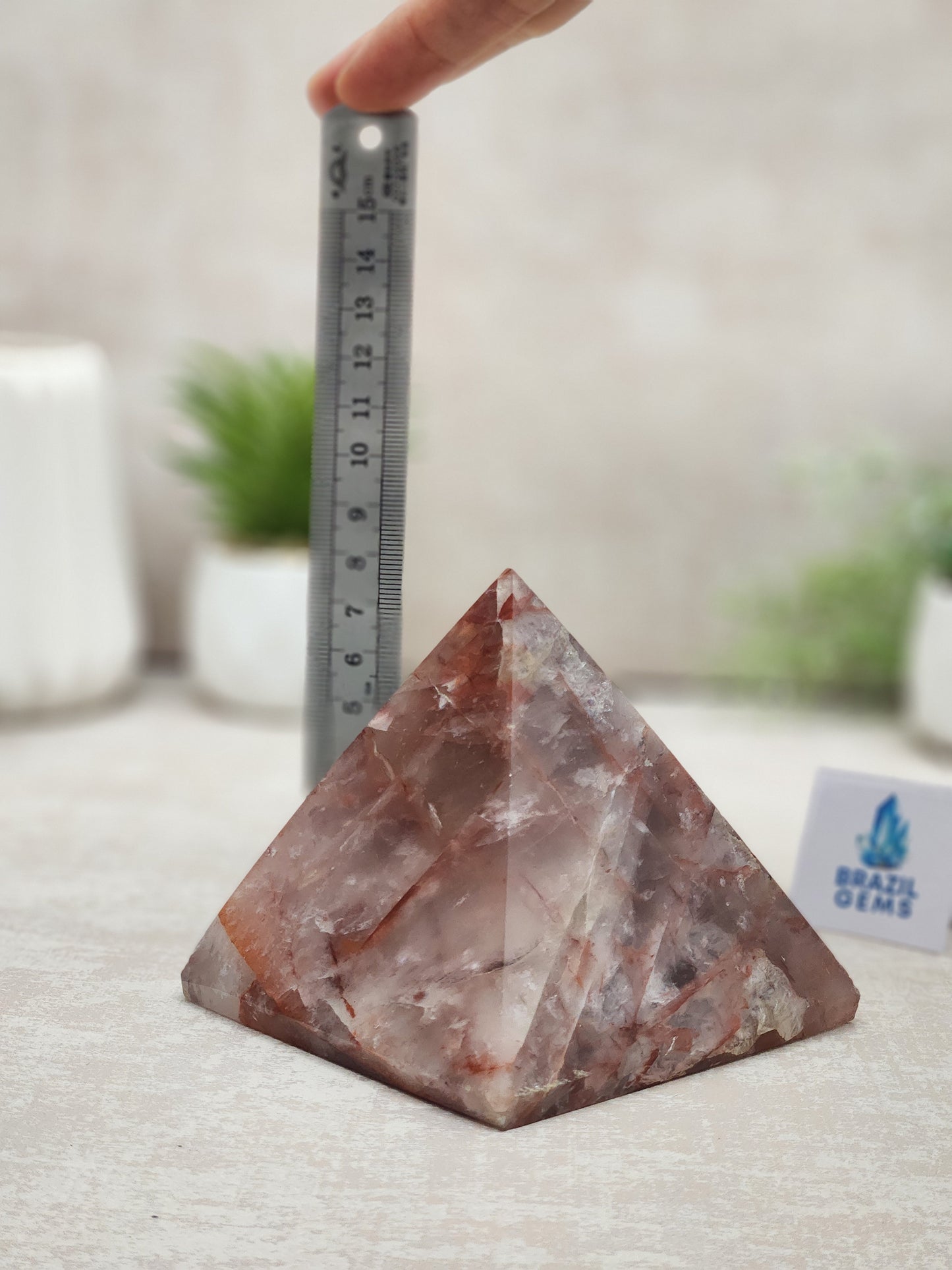 Red Hematoid Pyramid
