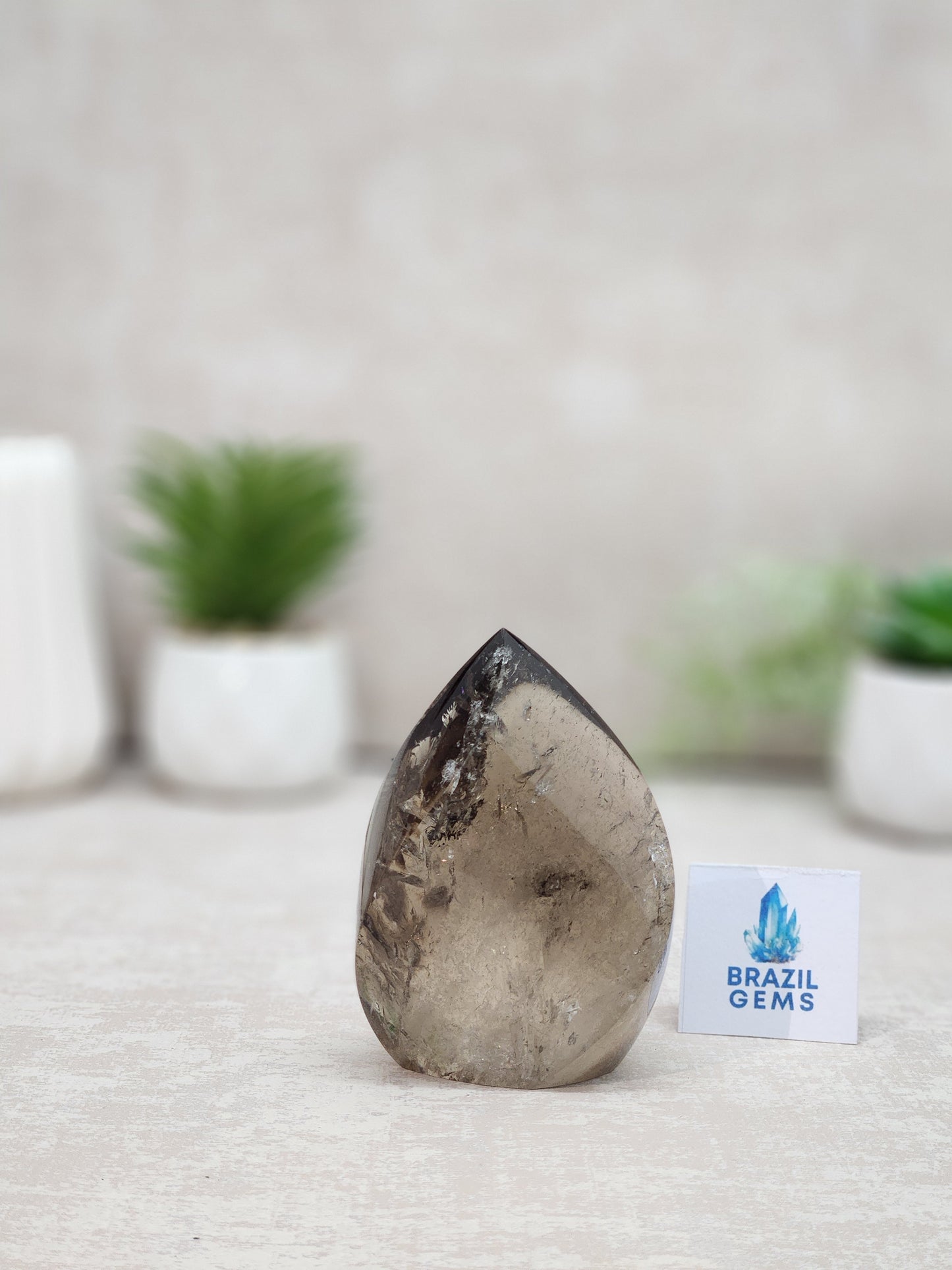 Smoky Quartz Flame