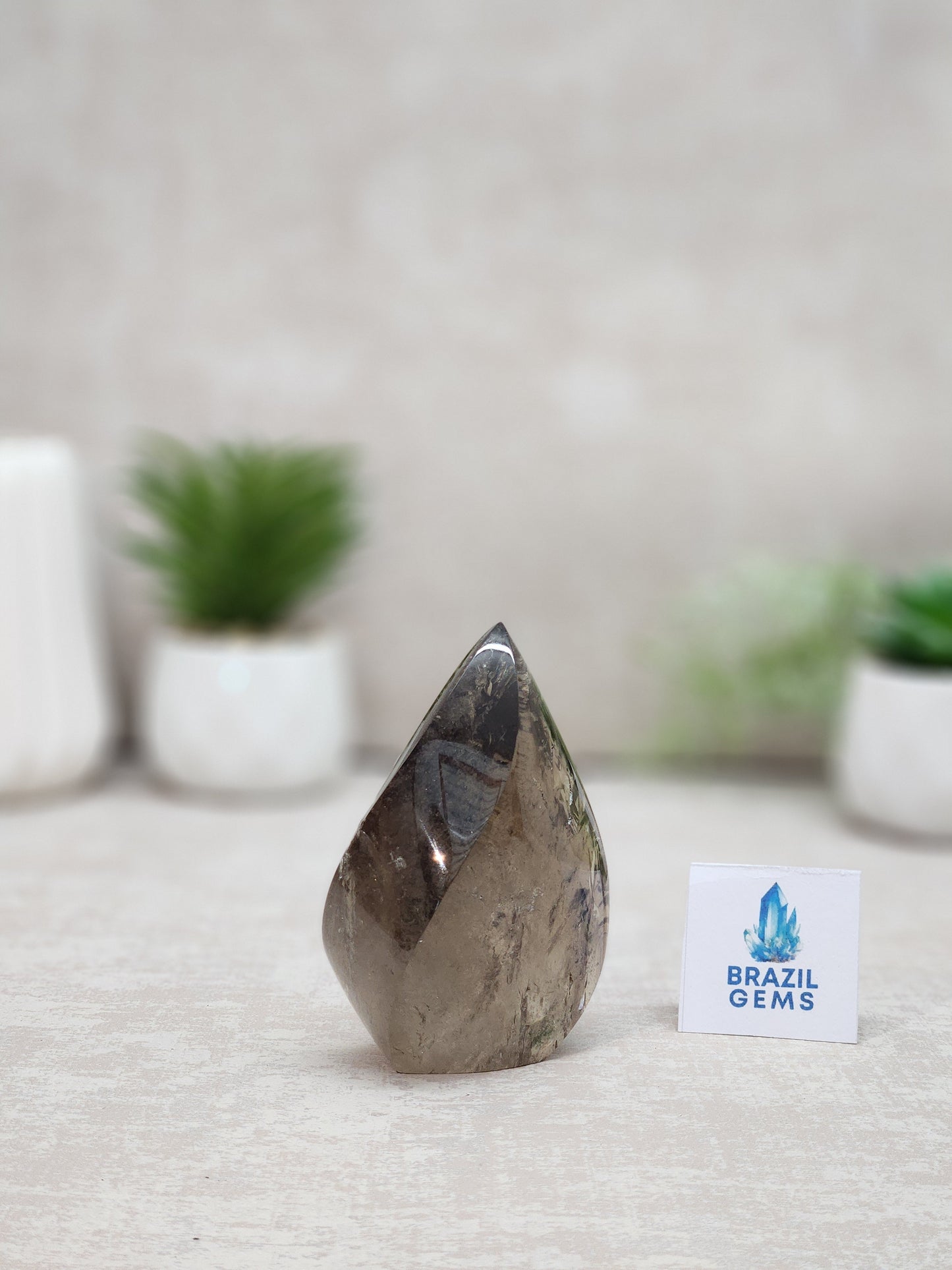 Smoky Quartz Flame