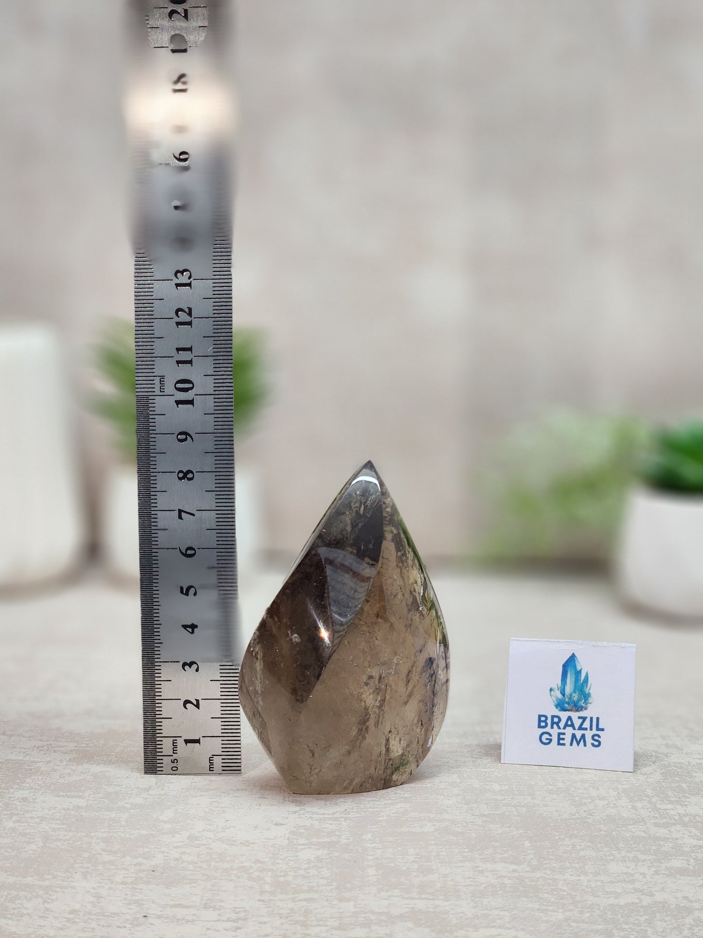 Smoky Quartz Flame