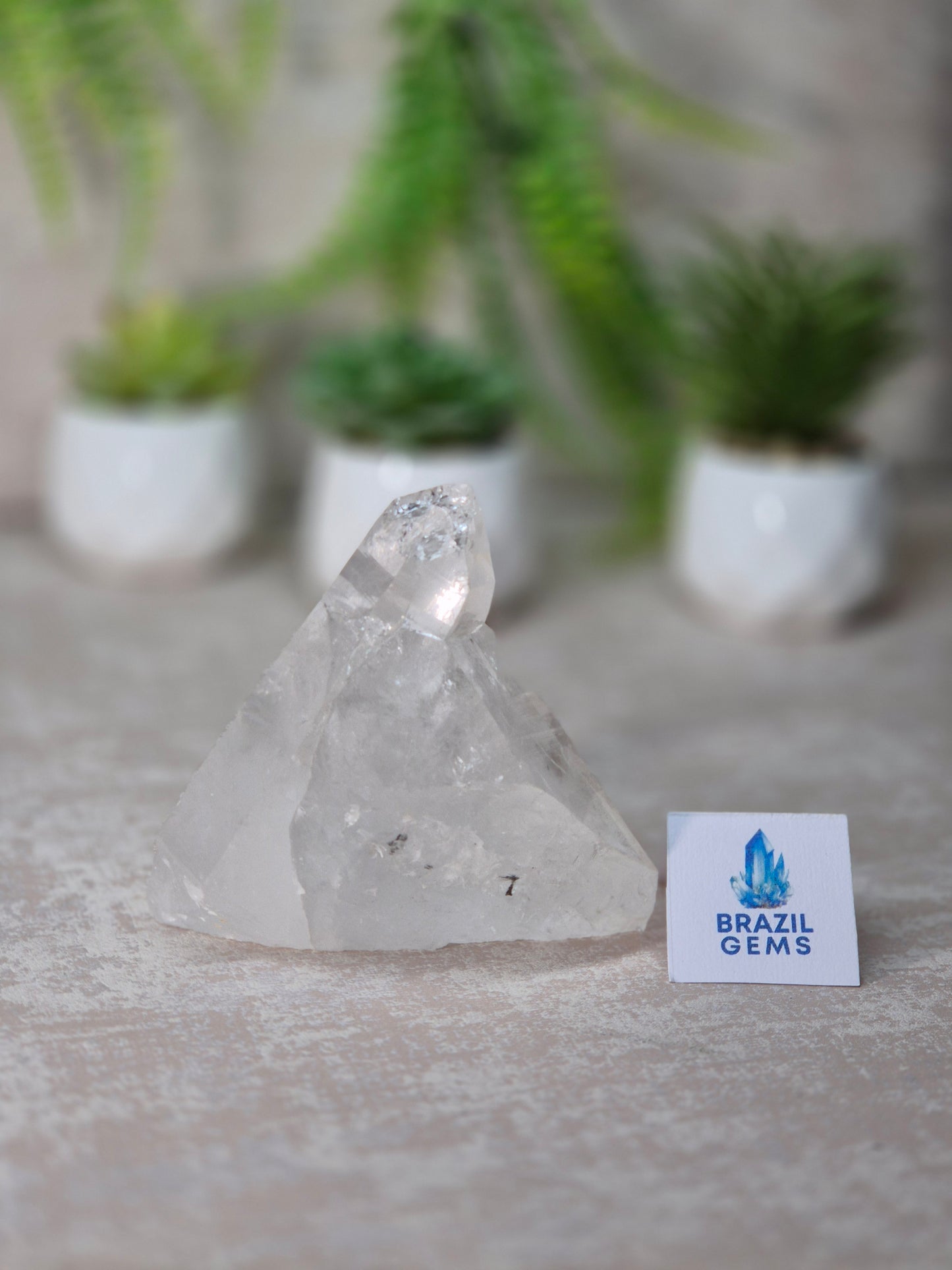 Lemurian Quartz Cluster
