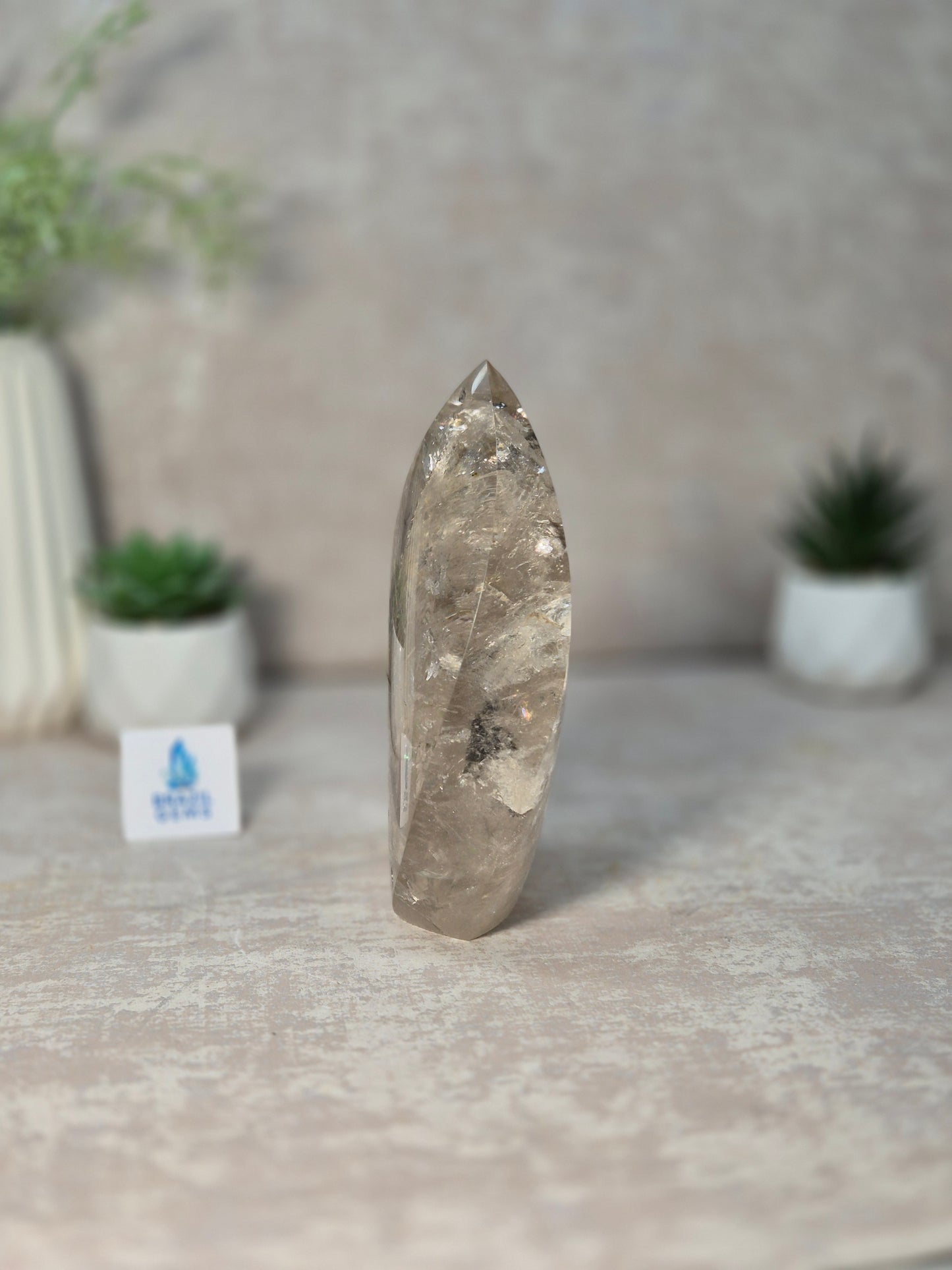 Smoky Lemurian Flame