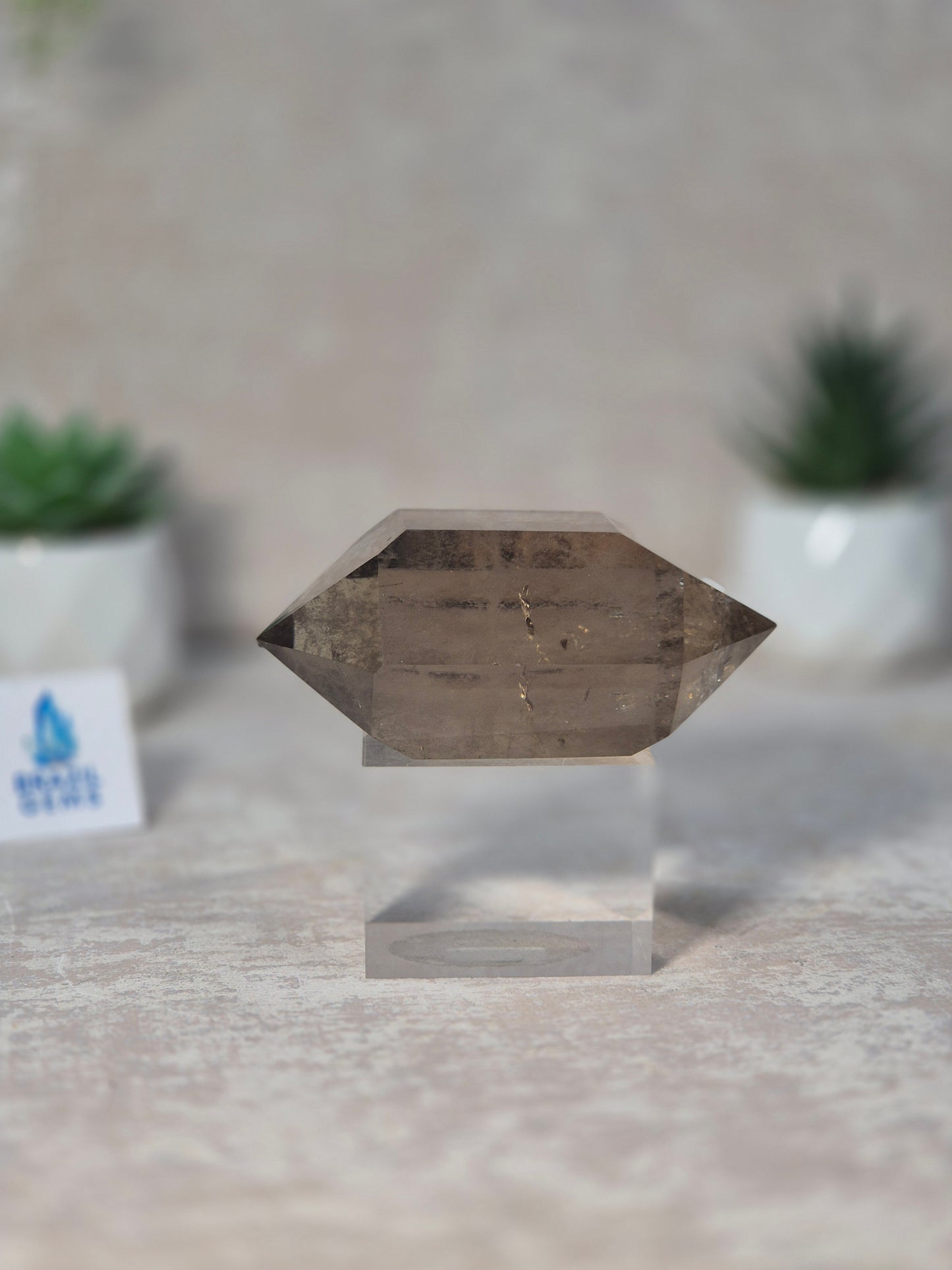 Double Terminated Smoky Quartz