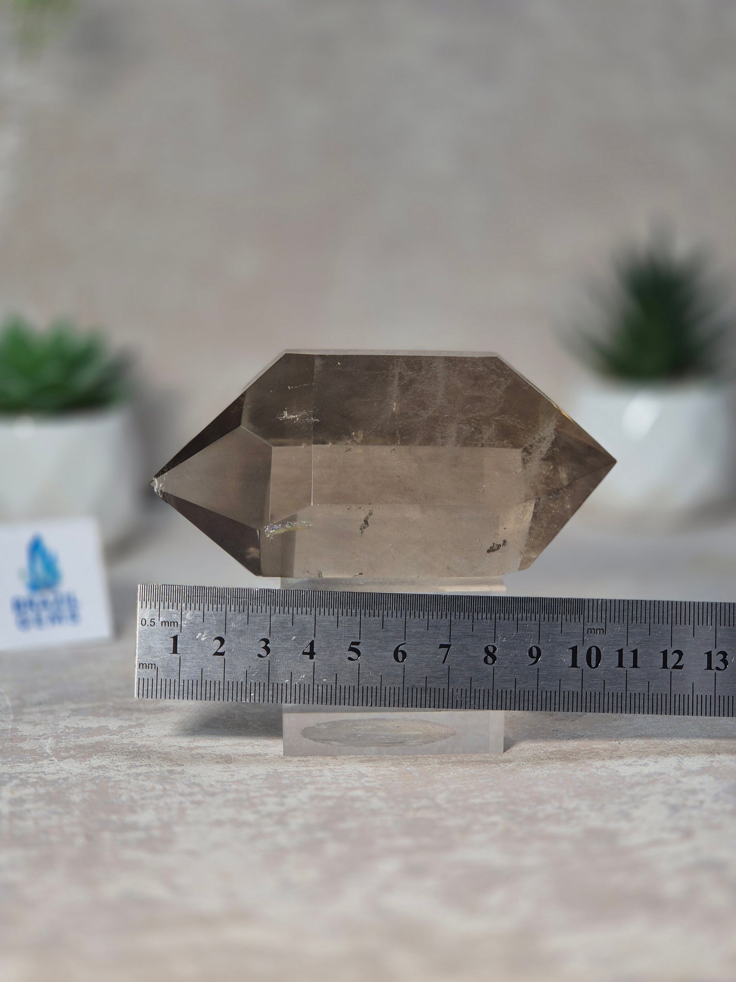 Double Terminated Smoky Quartz