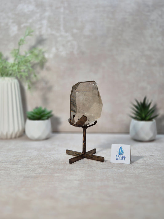 Free Form Citrine on stand