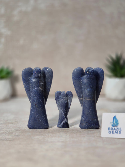 Blue Quartz Angel