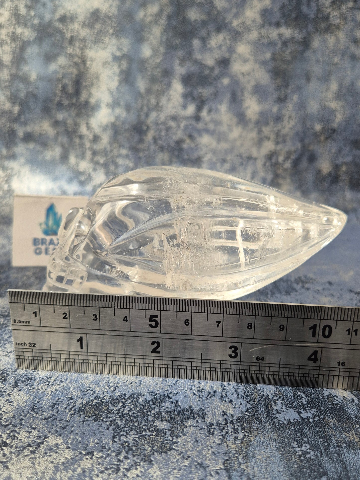 Lemurian Quartz Traveller Skull