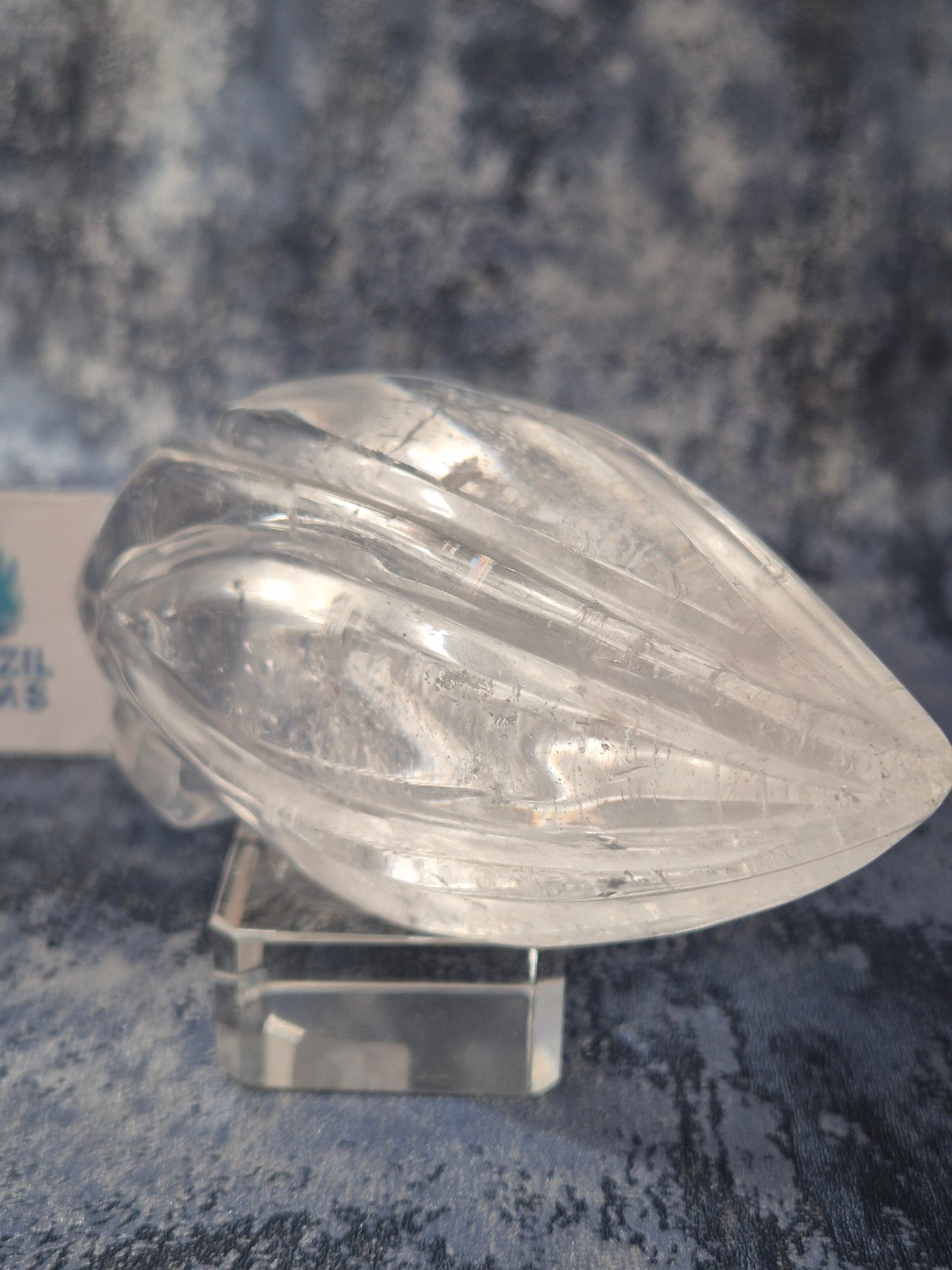 Lemurian Quartz Traveller Skull