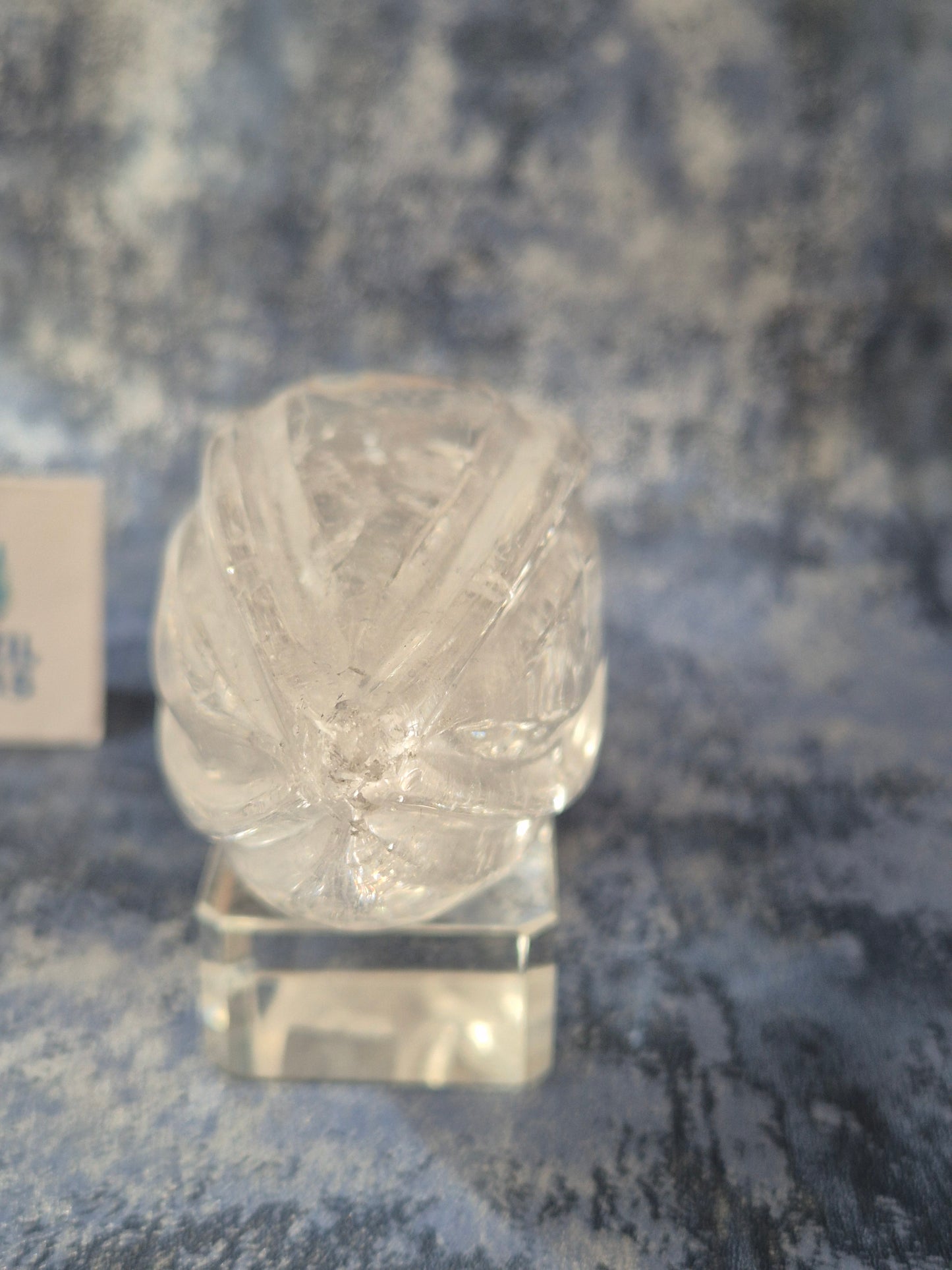Lemurian Quartz Traveller Skull