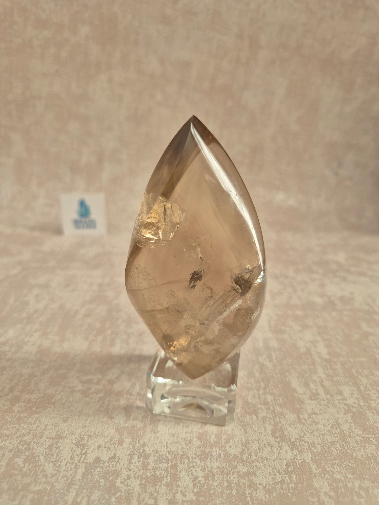 High Grade Citrine Flame