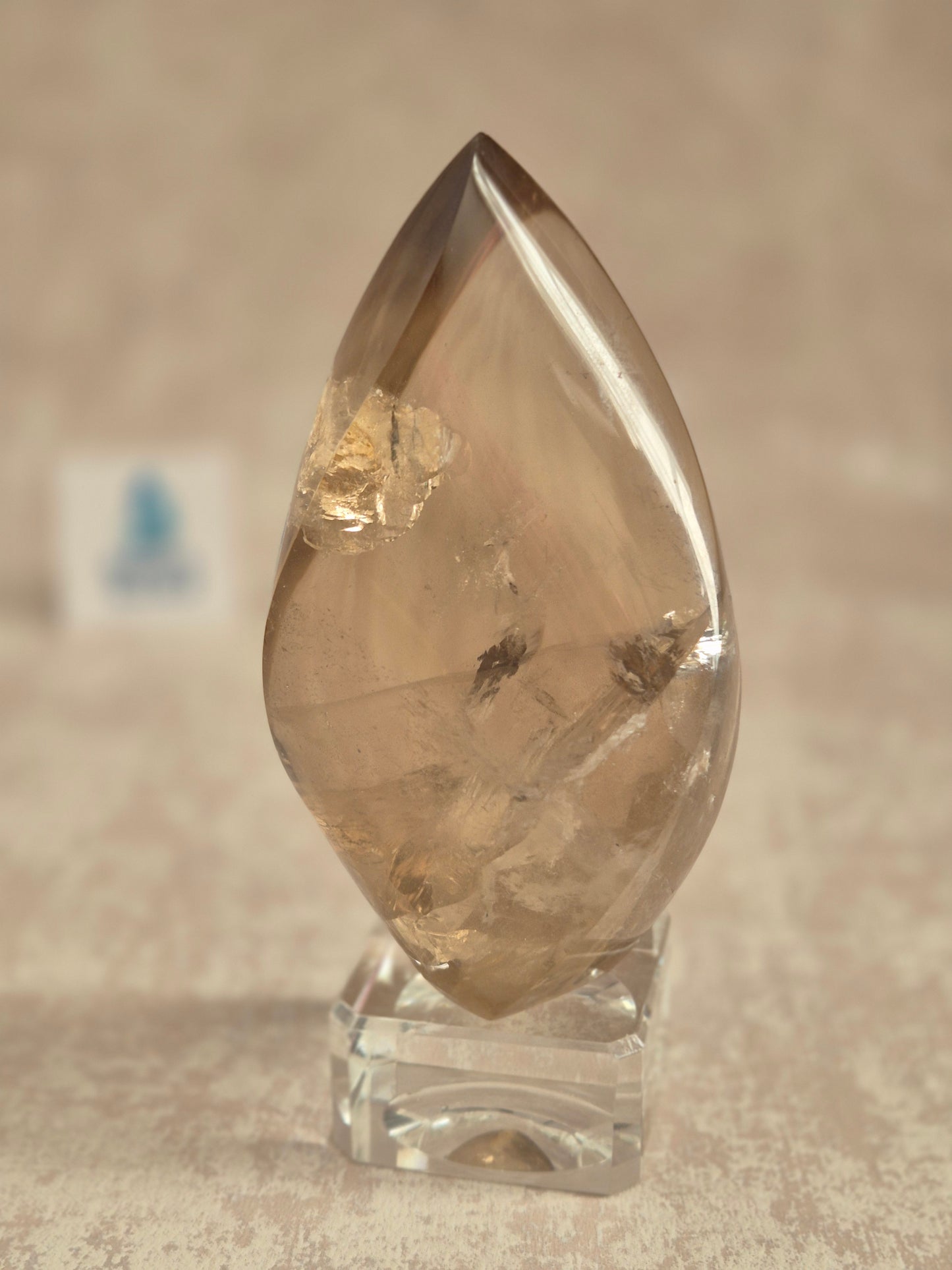 High Grade Citrine Flame