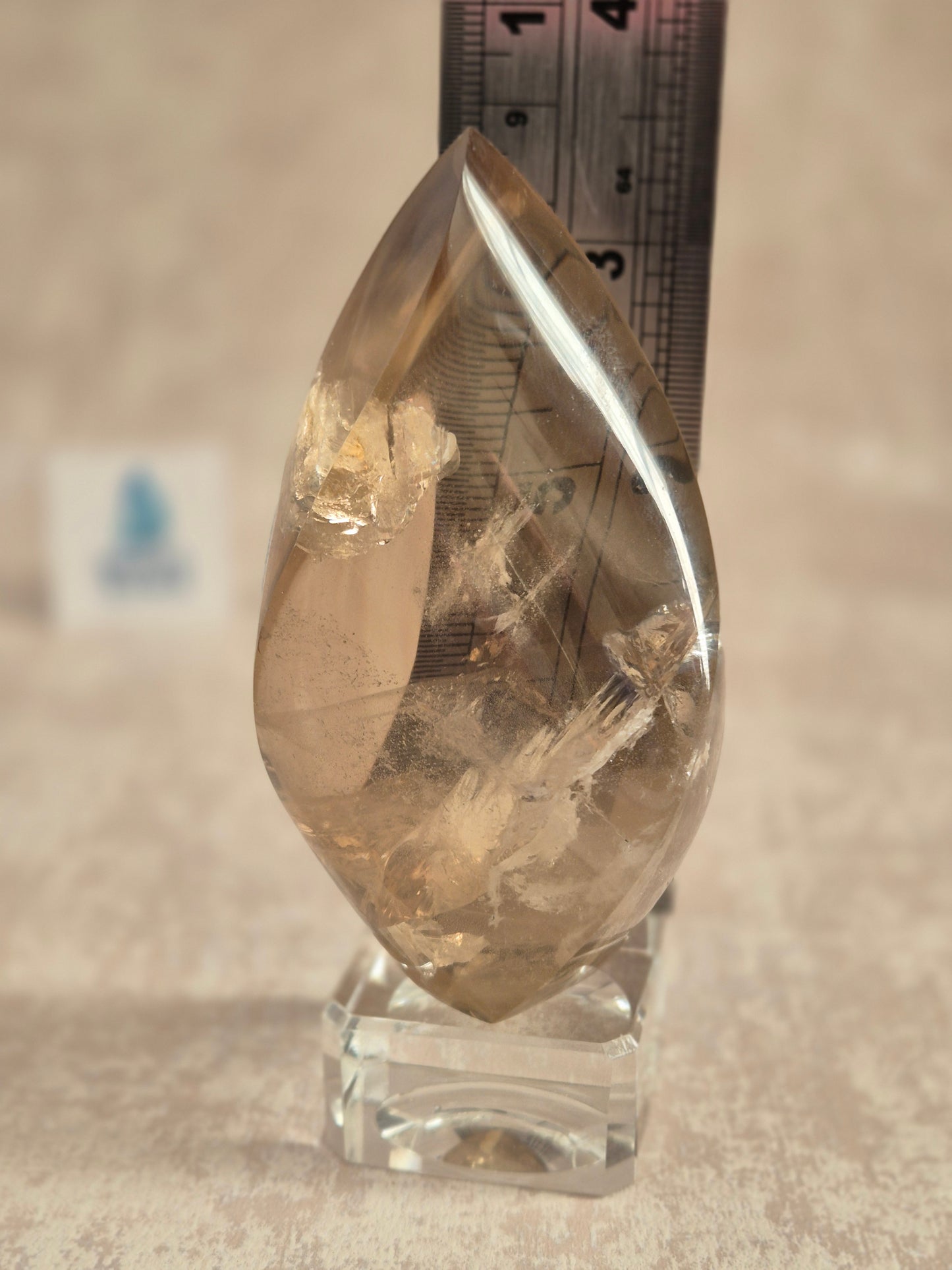 High Grade Citrine Flame