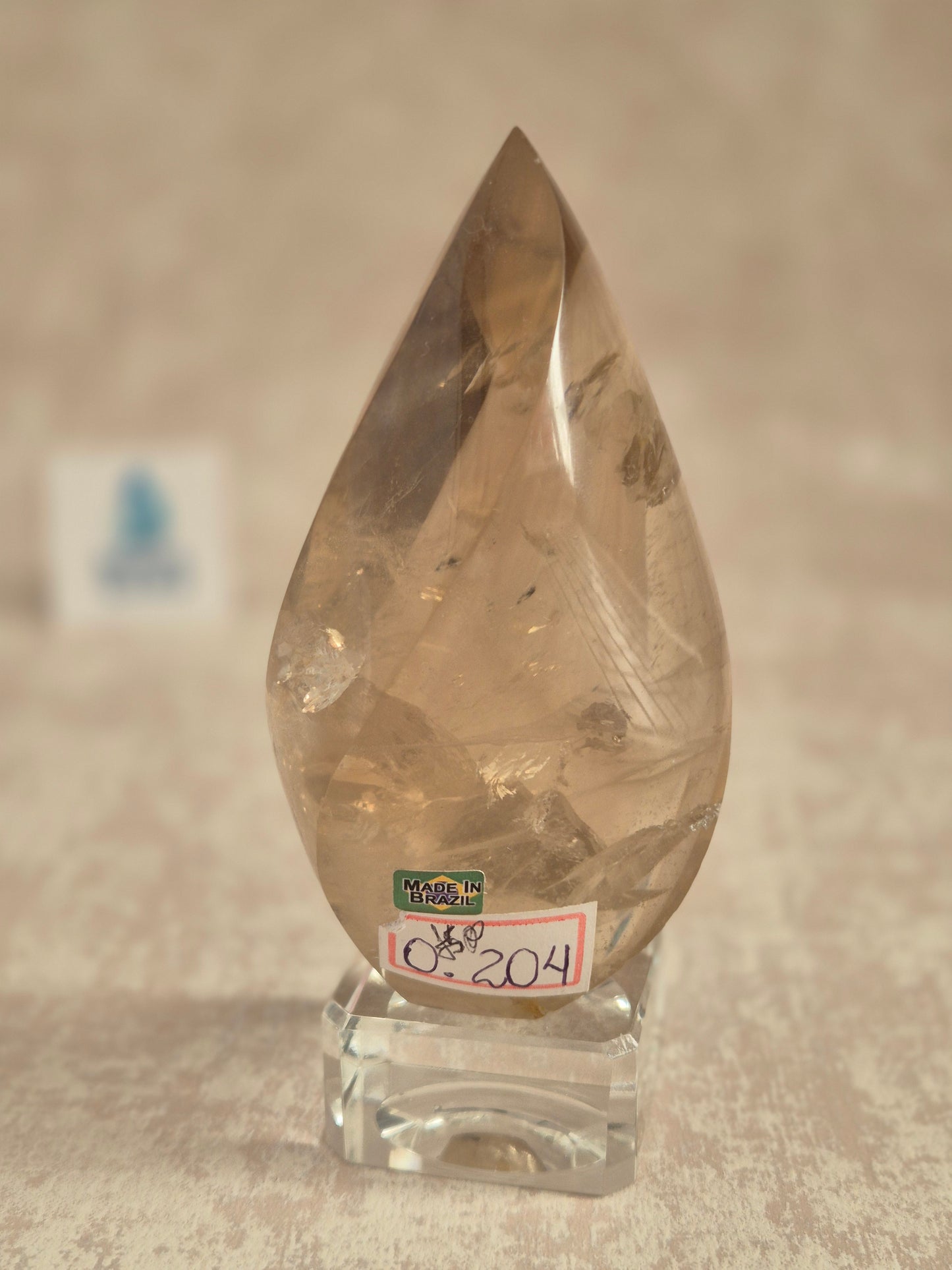 High Grade Citrine Flame