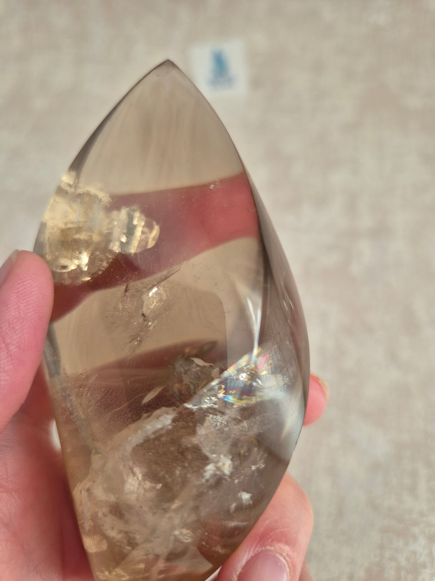 High Grade Citrine Flame