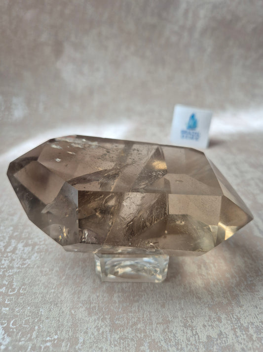 Double Terminated Citrine with Phantom and Lodolite Inclusions 379 g