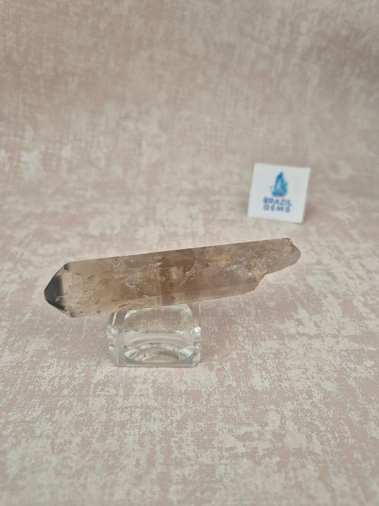 Black Phantom Citrine Lemurian Quartz