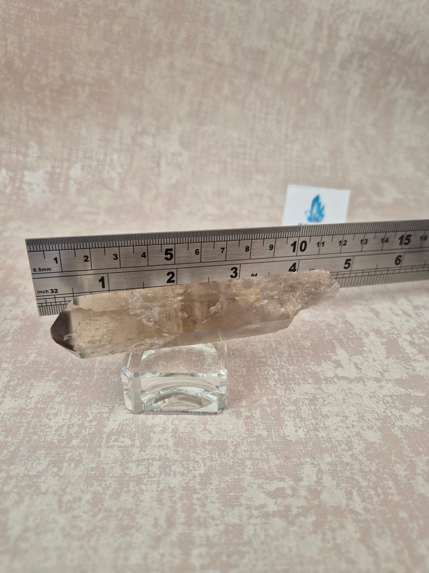 Black Phantom Citrine Lemurian Quartz