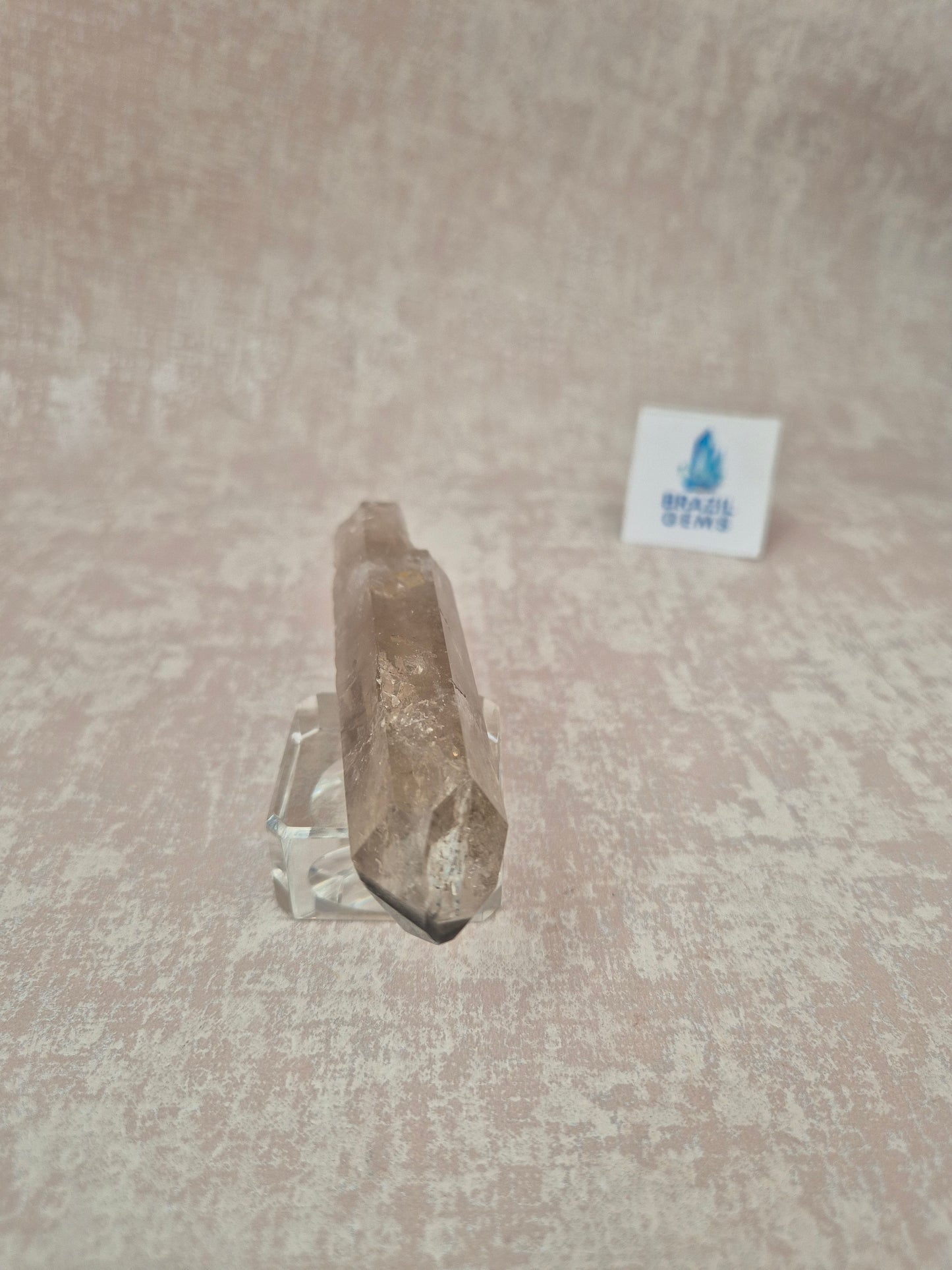 Black Phantom Citrine Lemurian Quartz
