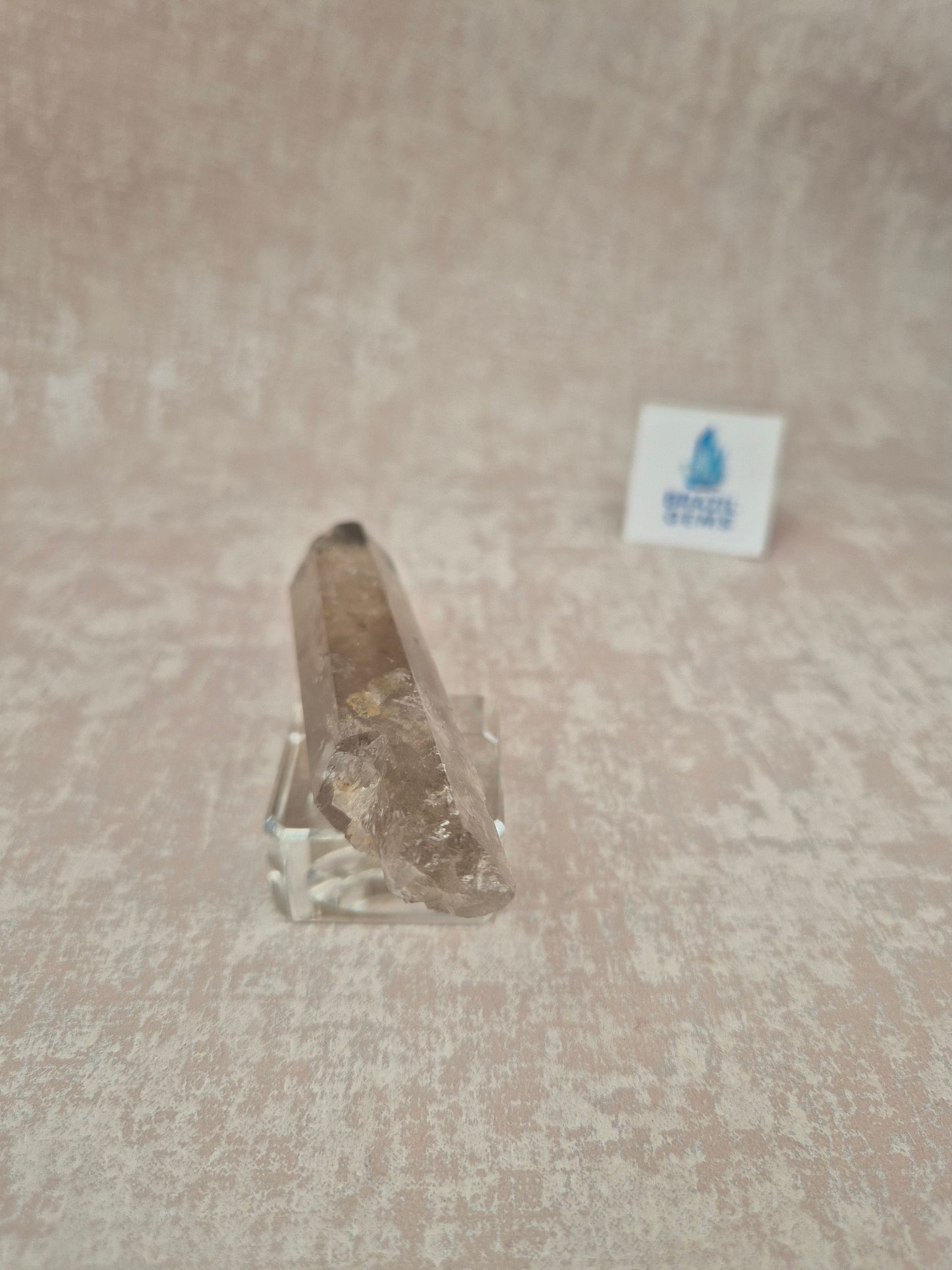 Black Phantom Citrine Lemurian Quartz