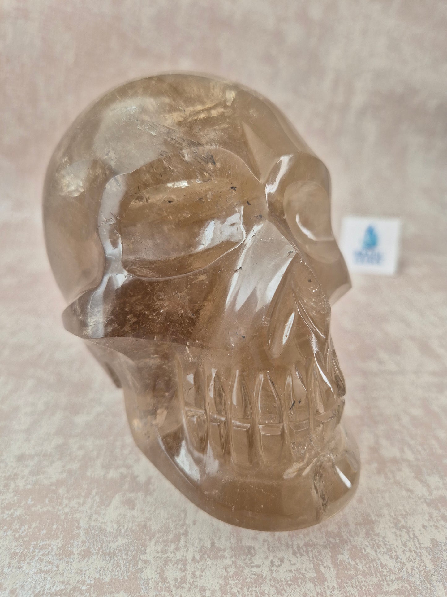 Citrine Skull