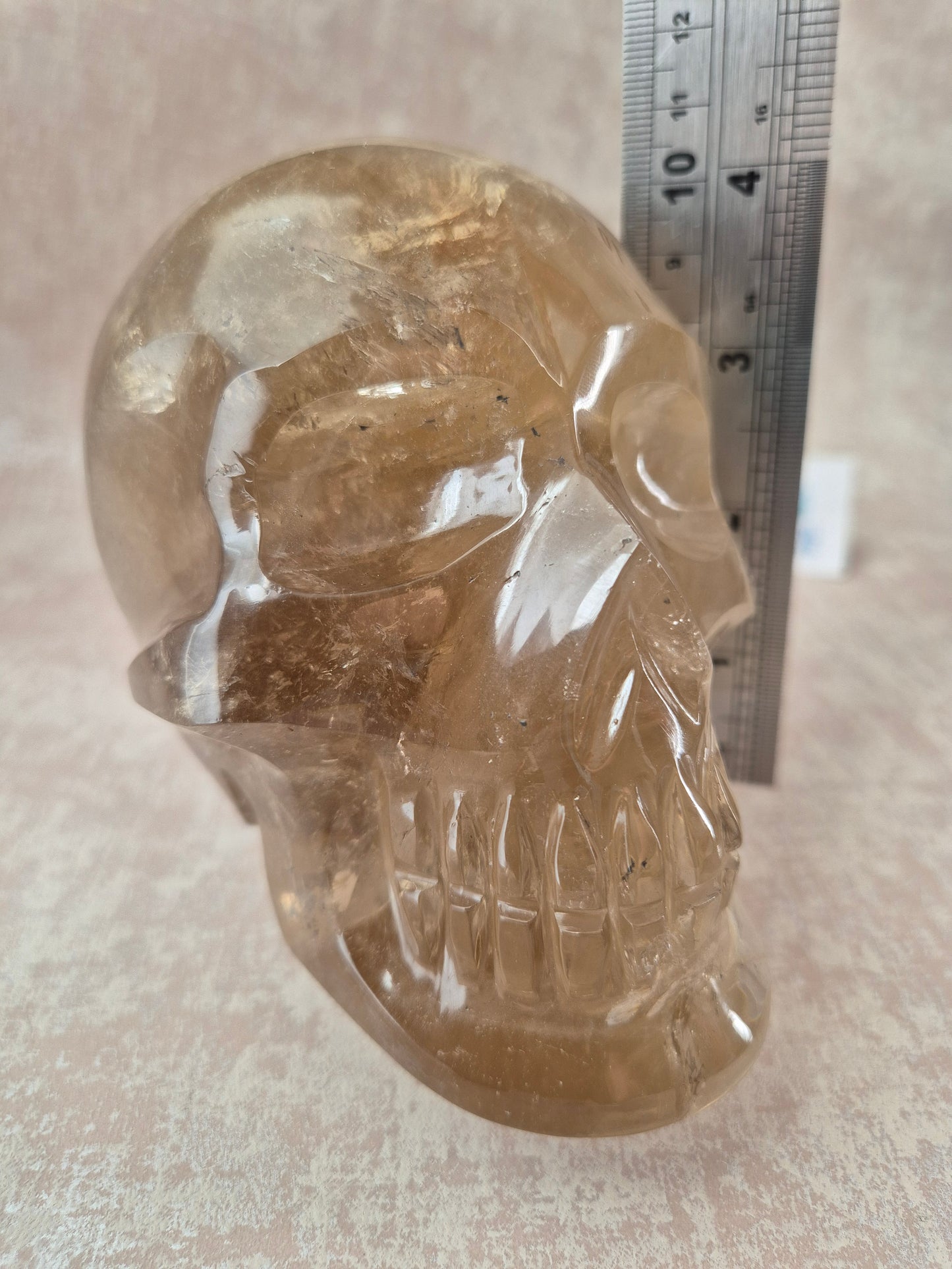 Citrine Skull