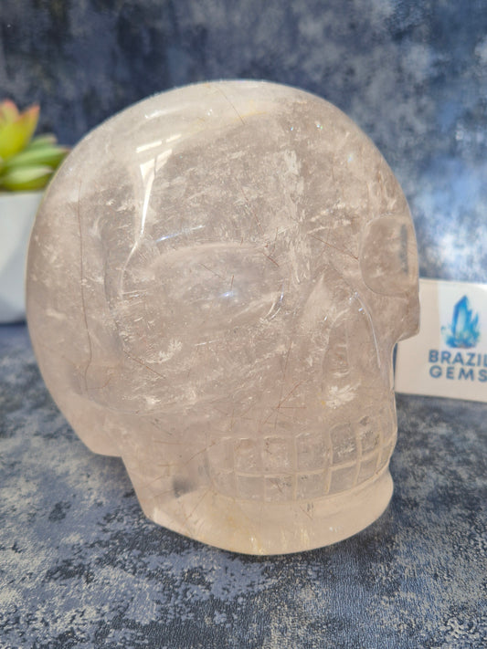 Copper Rutile Skull
