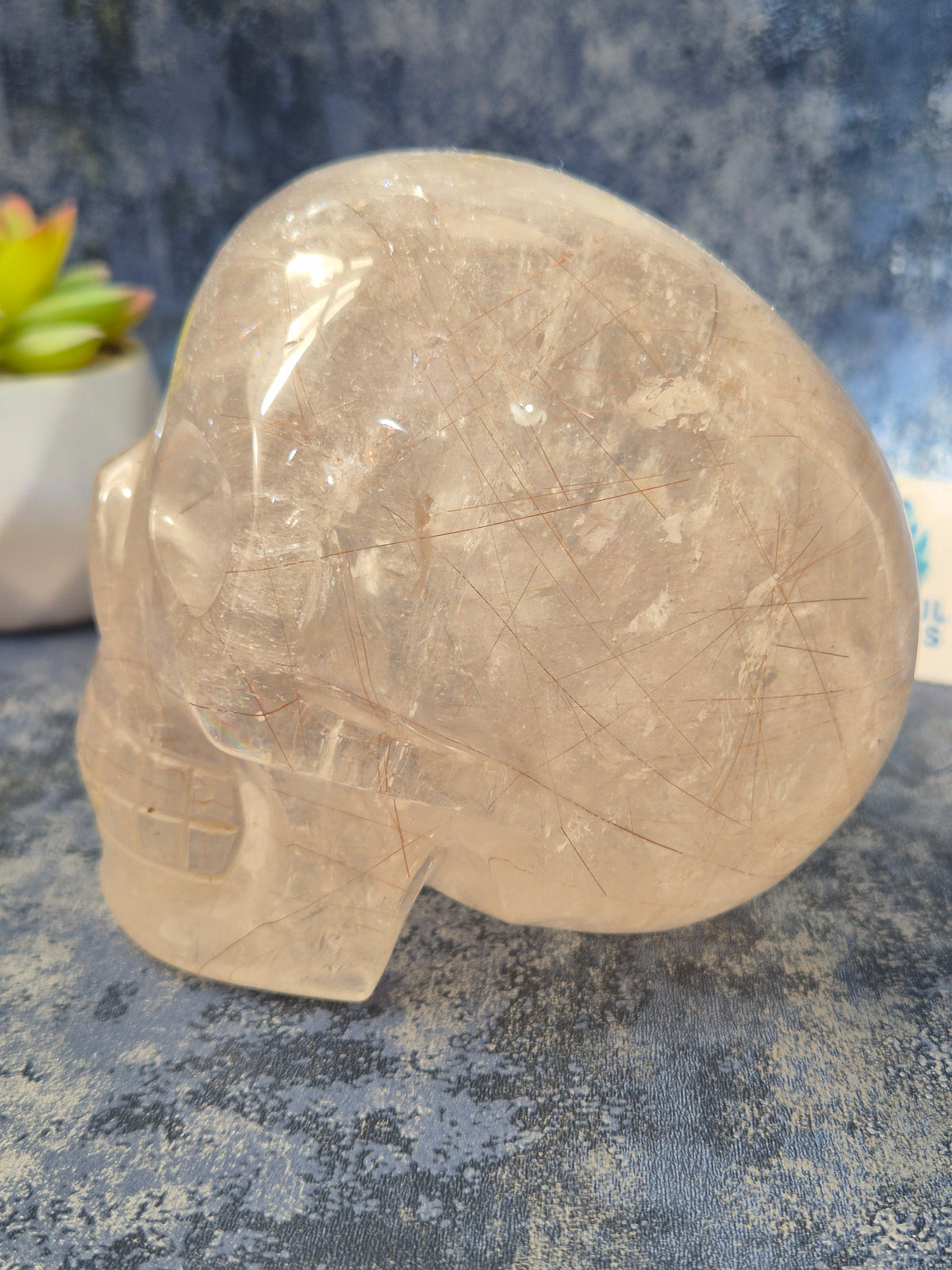 Copper Rutile Skull