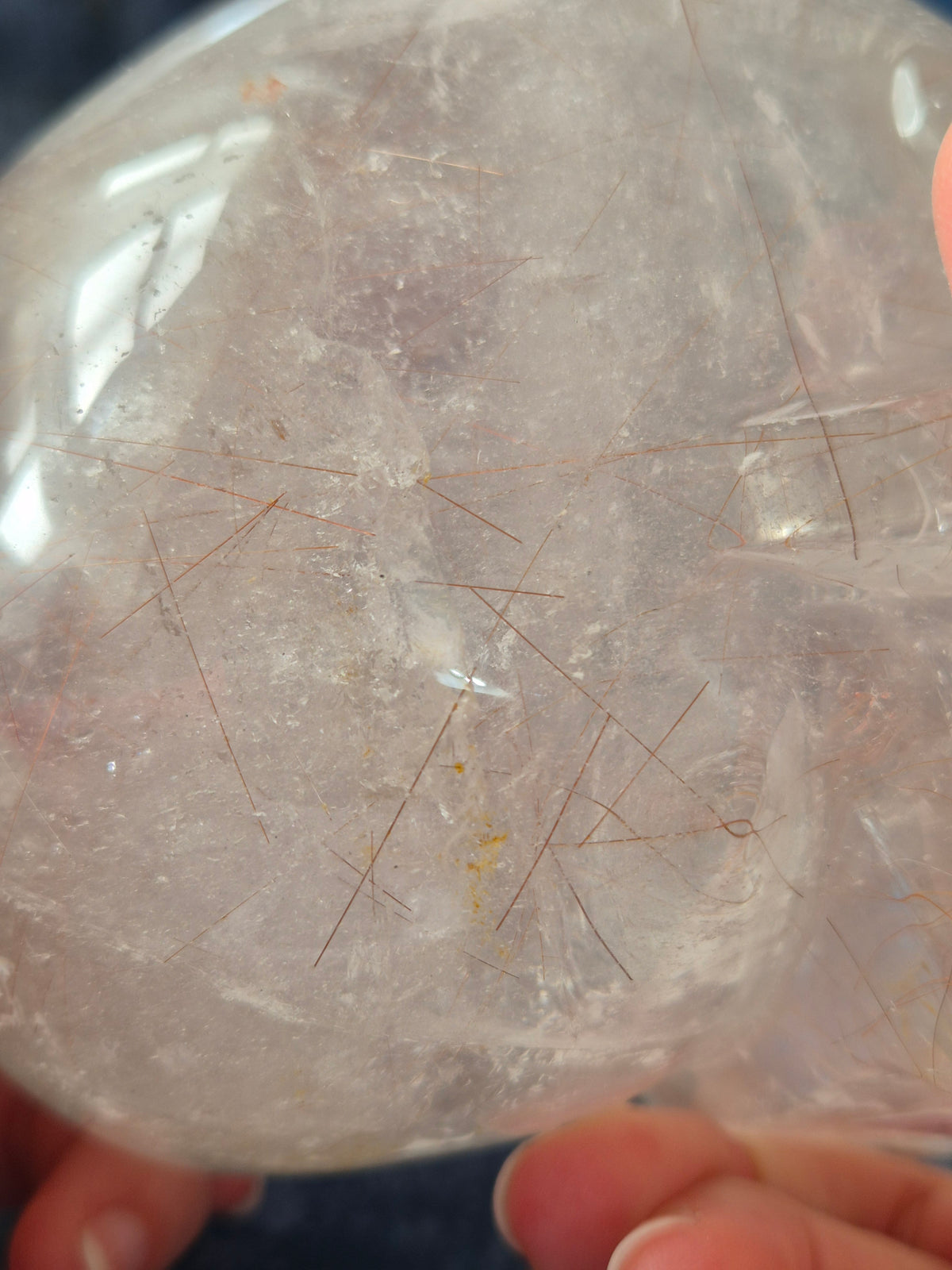 Copper Rutile Skull
