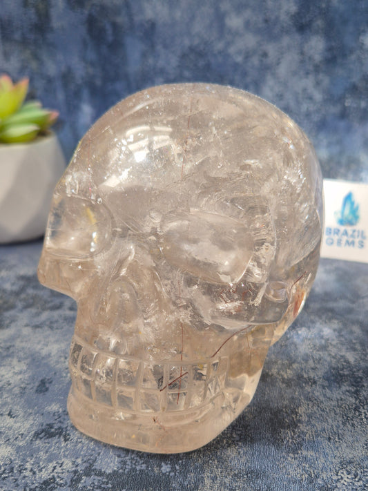 Copper Rutile Skull