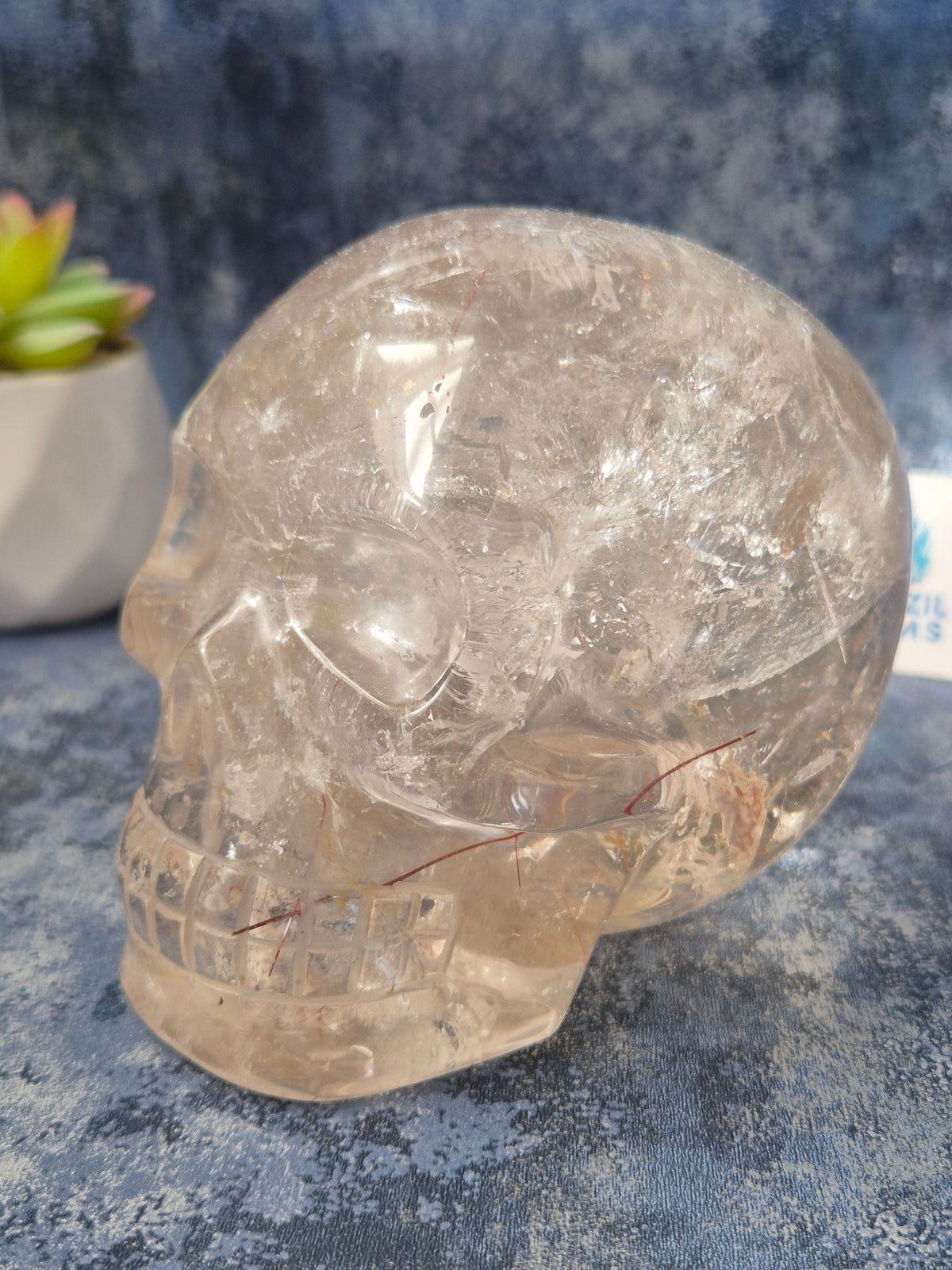 Copper Rutile Skull