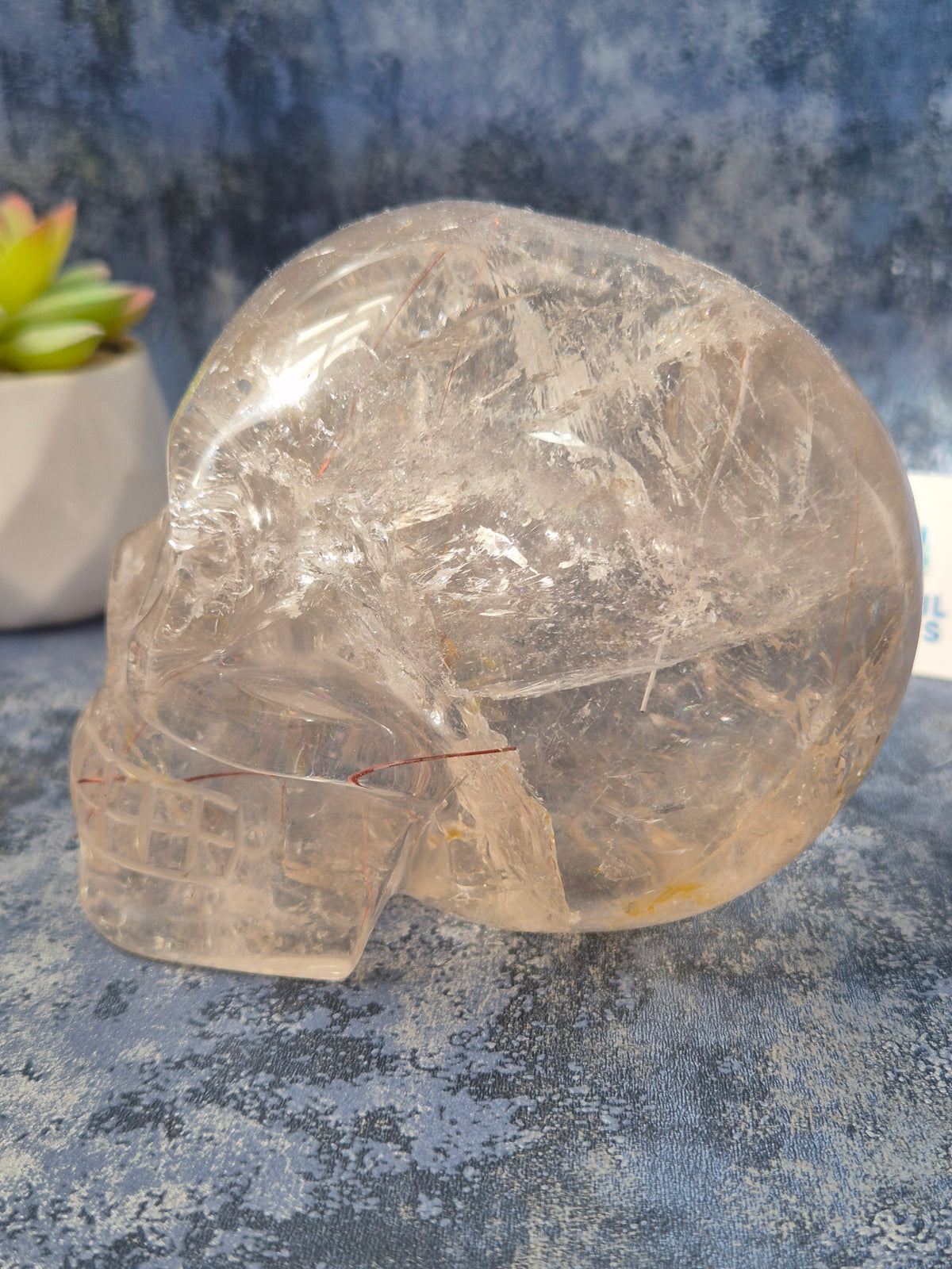 Copper Rutile Skull