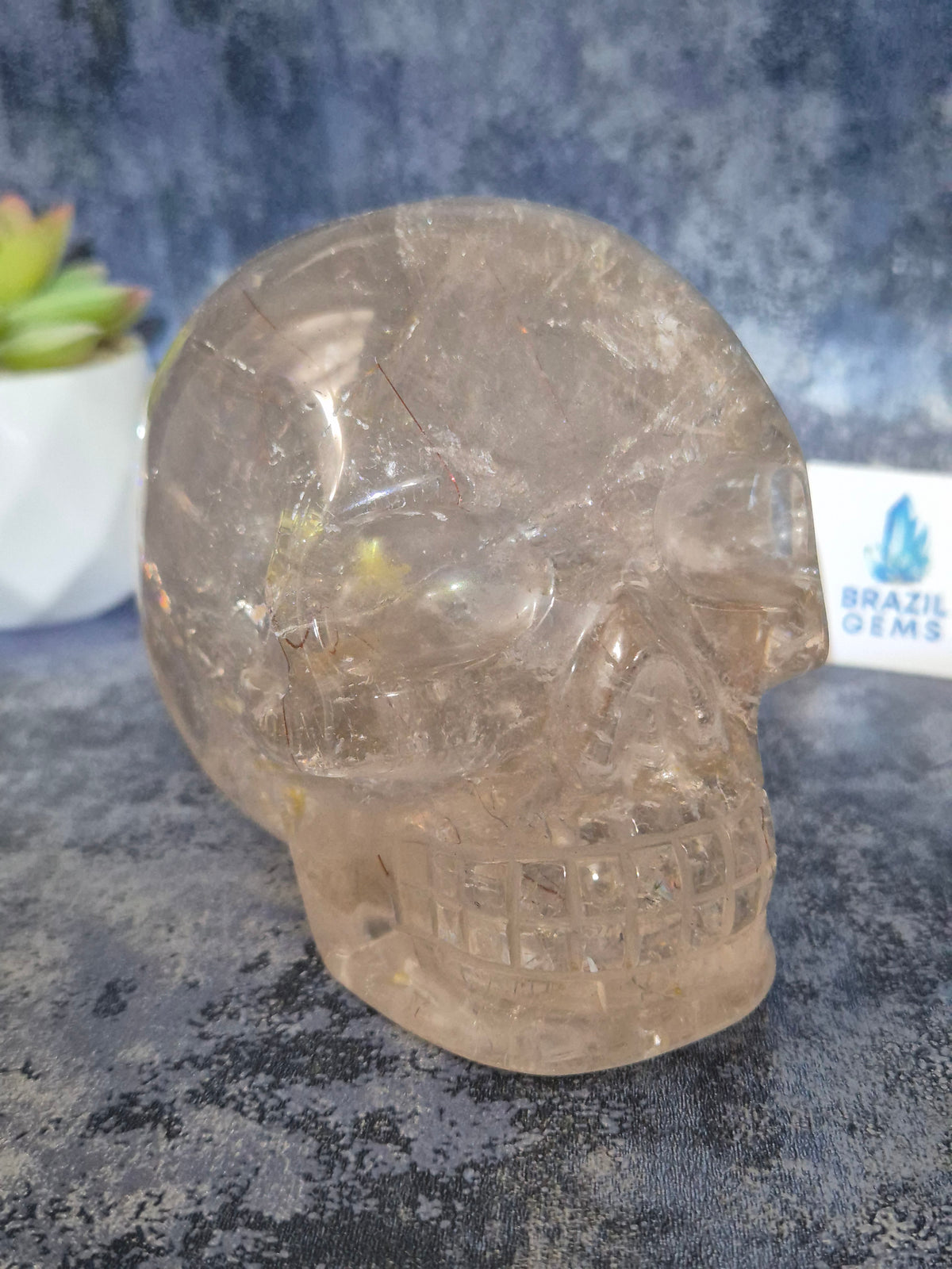 Copper Rutile Skull