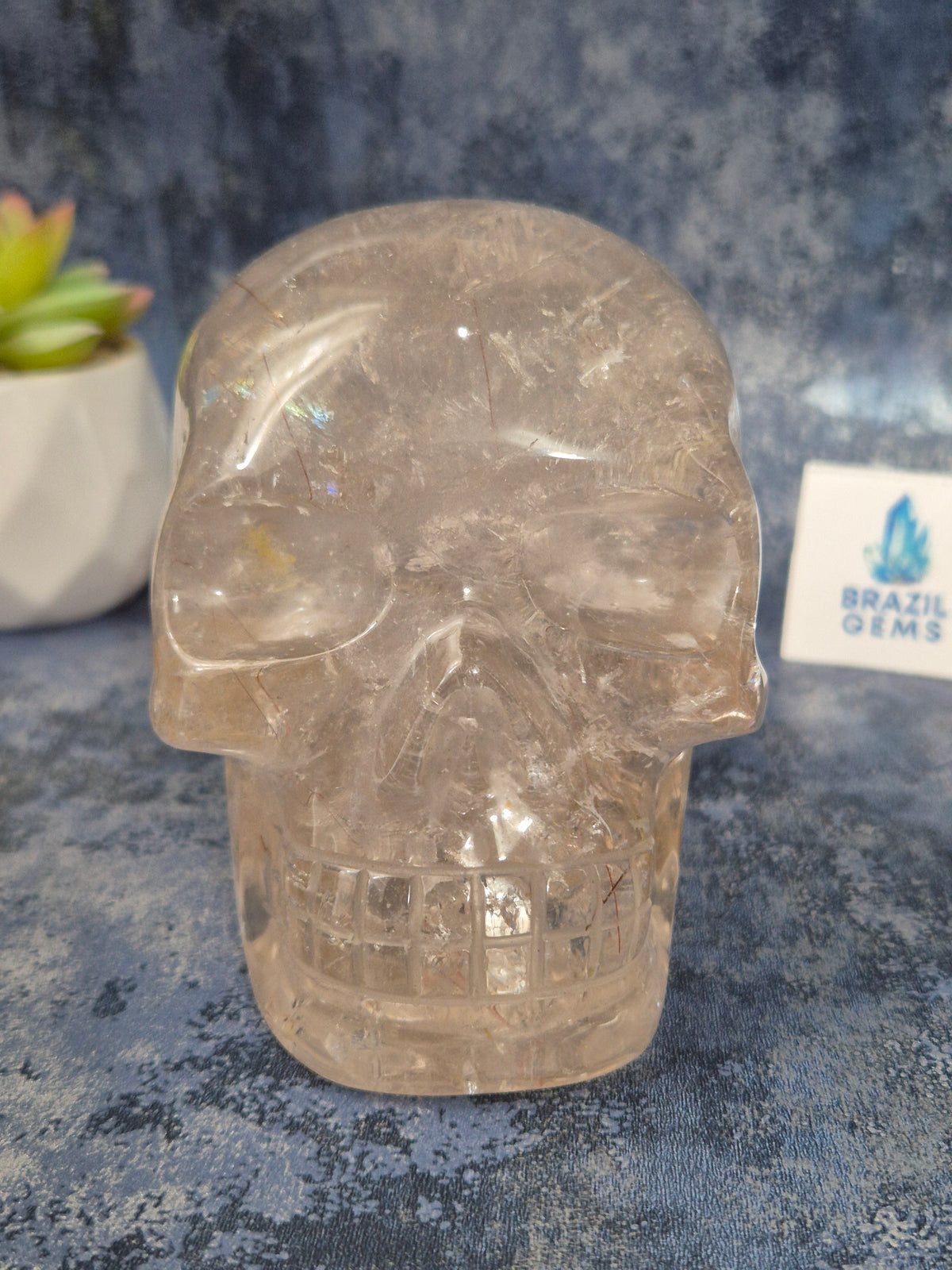 Copper Rutile Skull