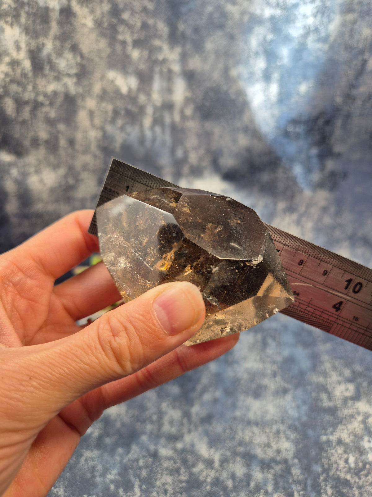 High Quality DT Smoky Quartz with Hematite Inclusions