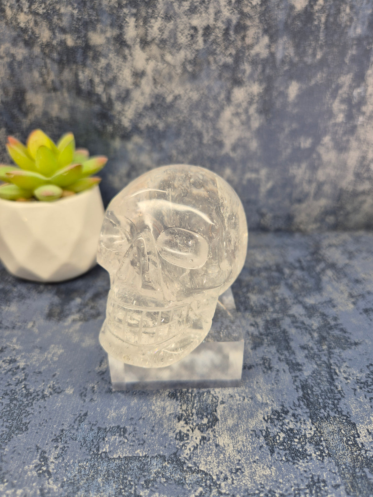 Lemurian Quartz Skull
