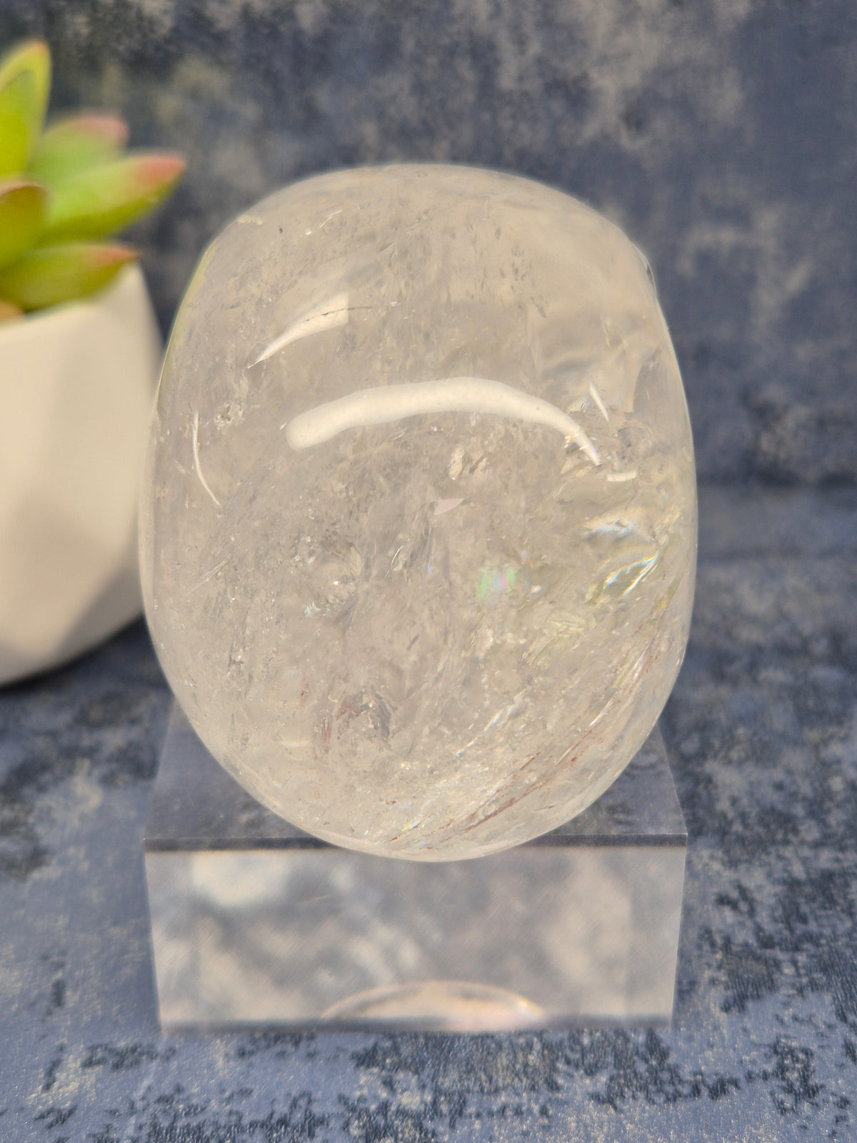 Lemurian Quartz Skull