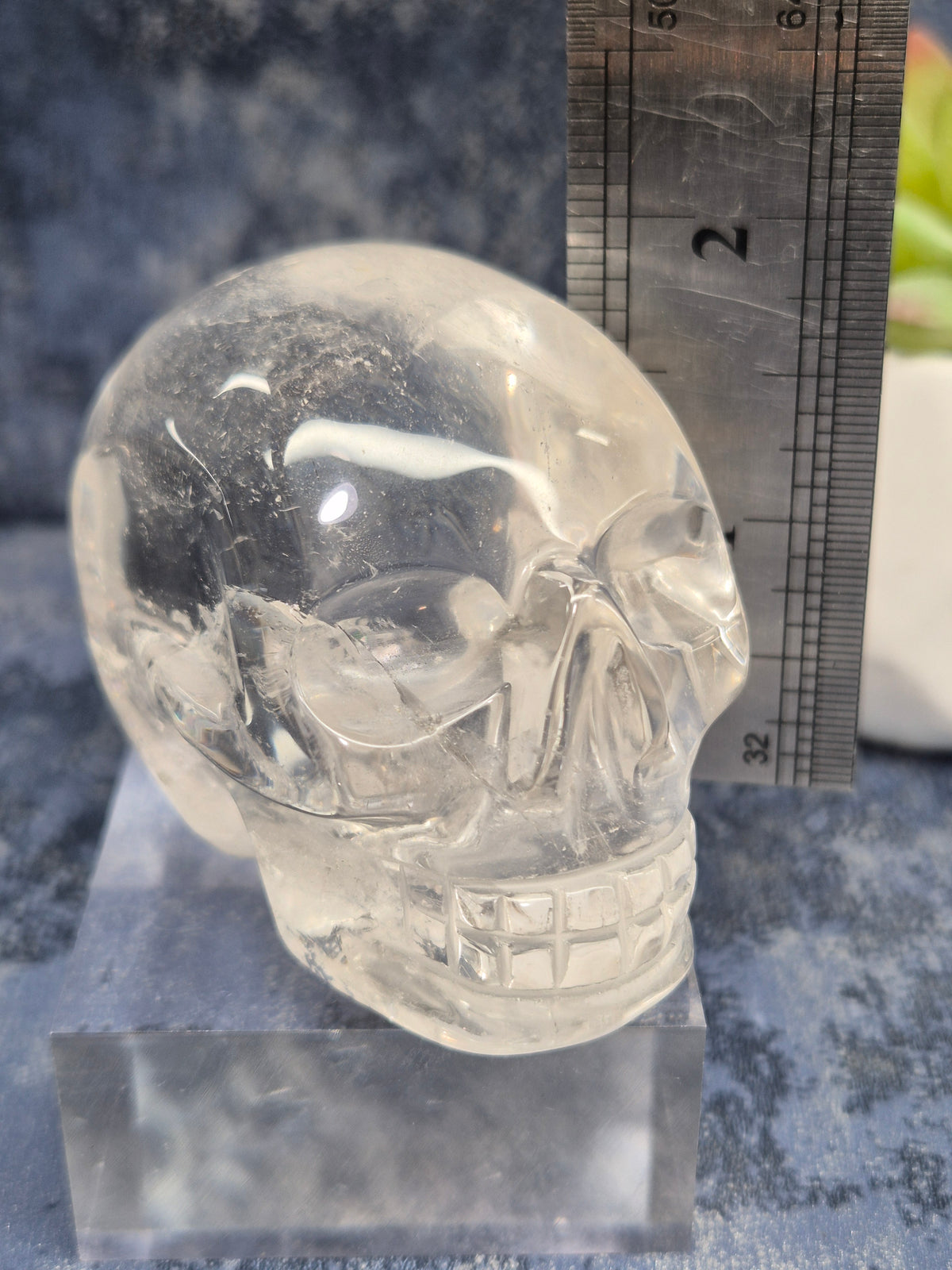 High Grade Clear Quartz Skull