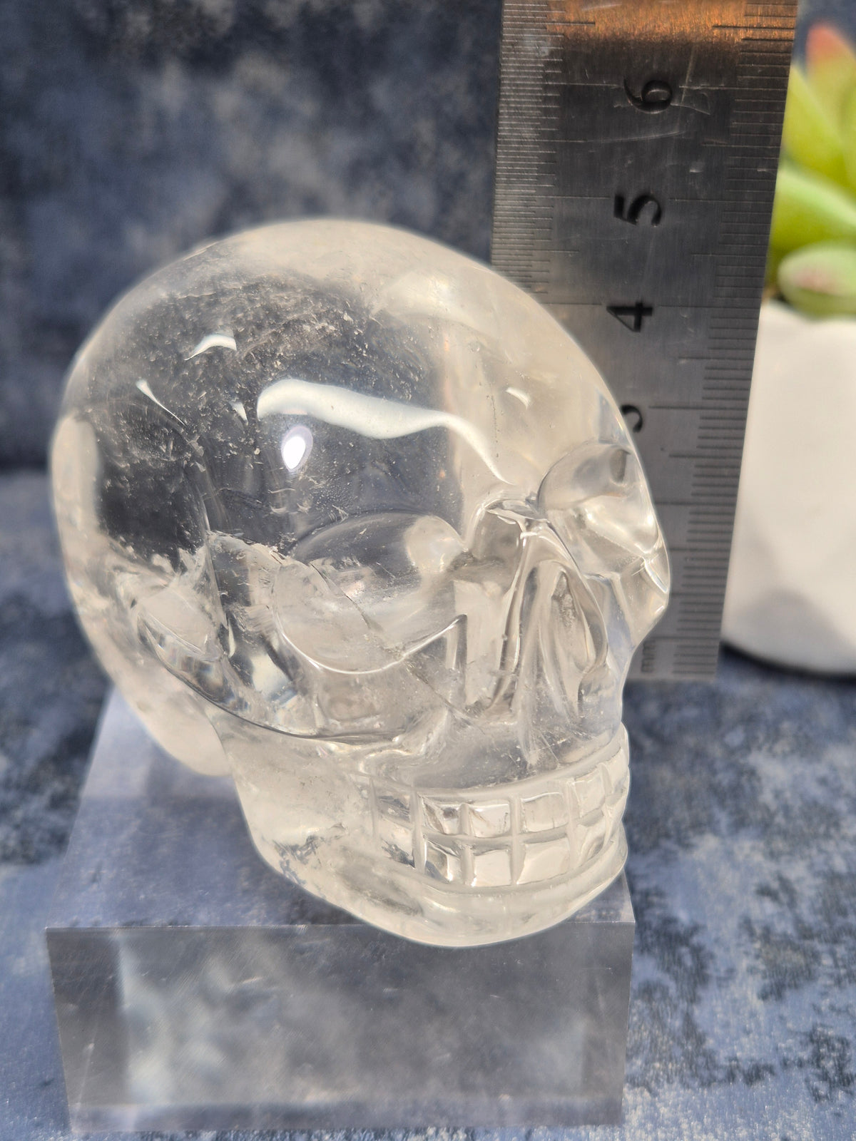 High Grade Clear Quartz Skull