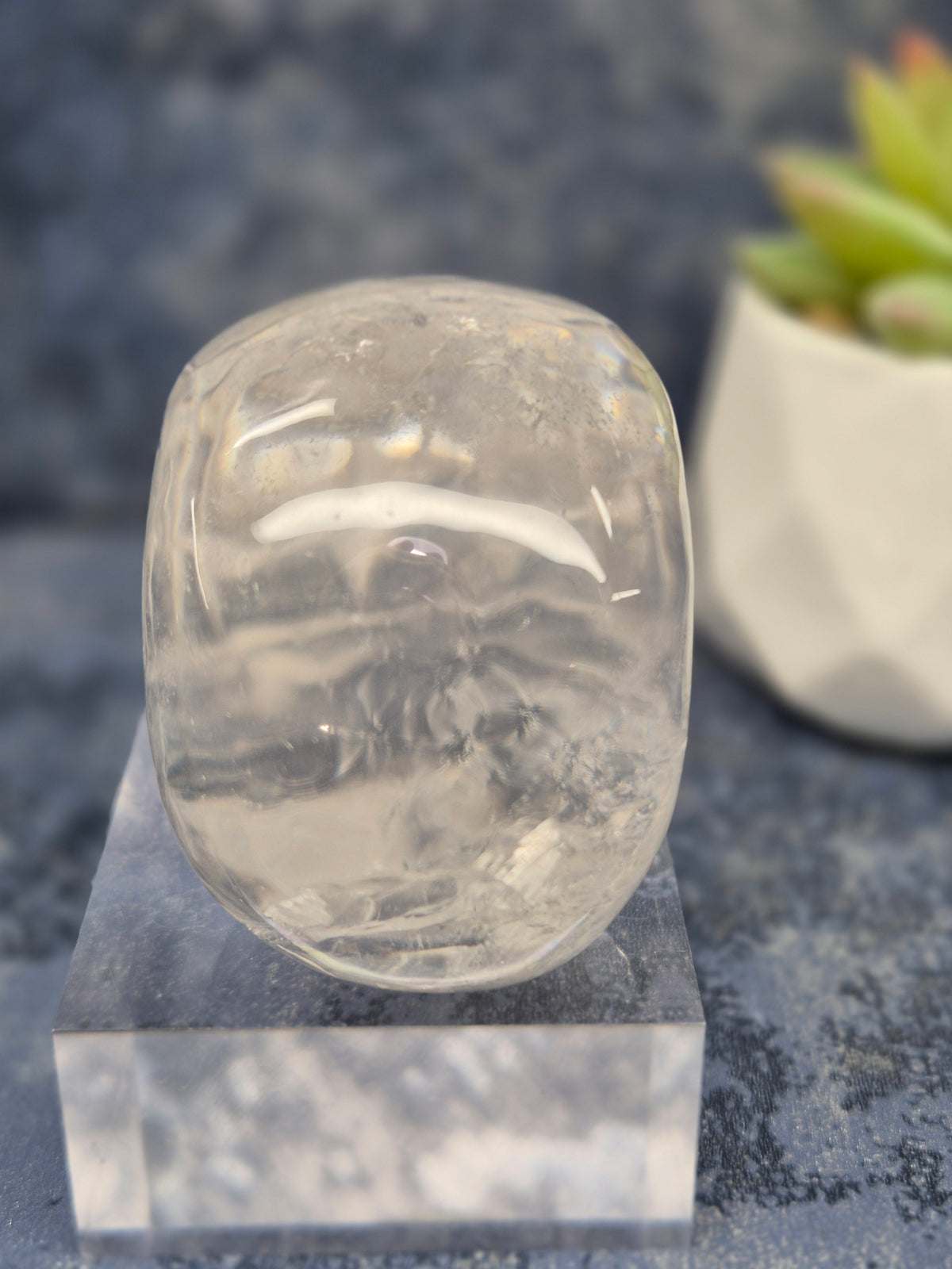 High Grade Clear Quartz Skull